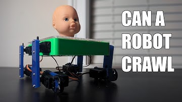 Reinforcement Learning Crawling Robot vs Babies