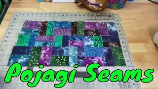 Pojagi or Bojagi - A Demonstration of the Patchwork Pojagi Seam - Korean Quilting