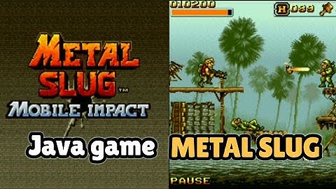 Java Game Metal Slug Mobile Impact Gameplay