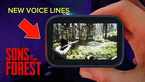 Sons of The Forest - all Action Cameras (English-Version)