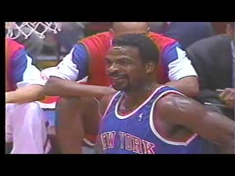 NY Knicks at Philadelphia 76ers and rookie Jerry Stackhouse December 2 1995 Derrick Coleman DNP