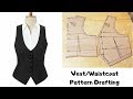 How to make Waistcoat | Vest Jacket | Ladies and Gents Jacket | Pattern drafting tutorial