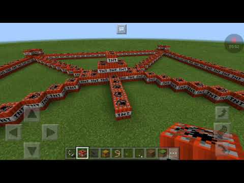 Minecraft PE. Портал в минное поле.