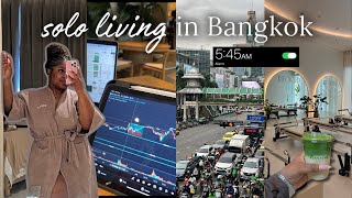 Solo Living in Bangkok | day in my life as a Day Trader and Digital Nomad in Thailand ✨ 