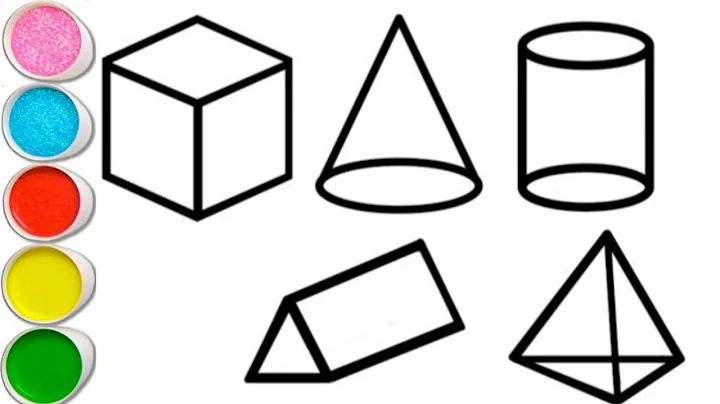 How to Draw 3D Shapes (Cube, Cylinder, Pyramid, Prism, Sphere, Cone)