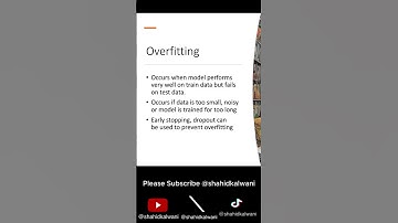 overfitting intro #machinelearning #ai