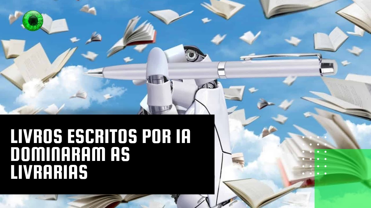 Livros escritos por IA dominam as livrarias