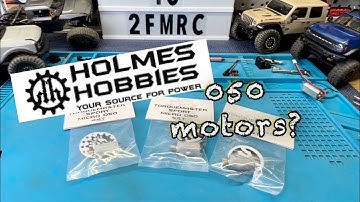 Holmes Brushed motors in SCX24! 66t vs 44T vs Ox vs Baby Goliath!