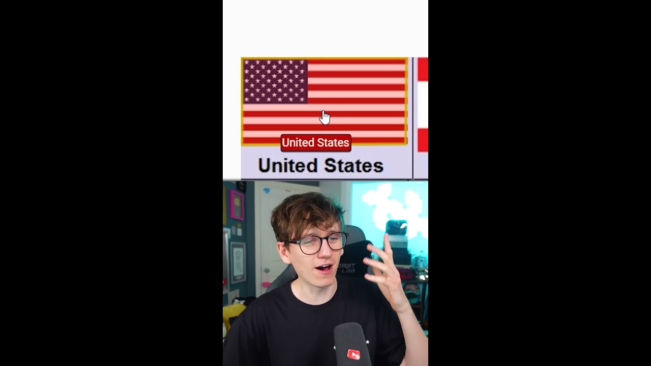 Find The FAKE Flags Shorts