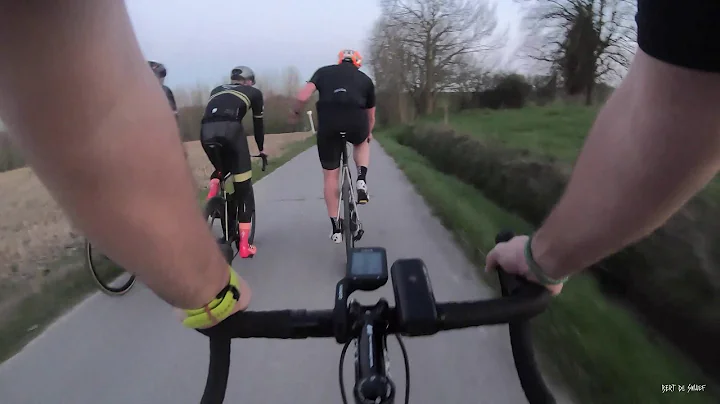 Group ride in Flanders, cobbles & Berendries