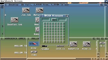 AMIGA MINESWEEPER v0 98 By HUBERT FEYRER ASSASSINS CD2 ULTIMATE GAMES 1995 Weird Science Amiga CDTV3