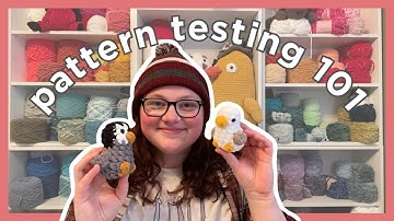 Crochet Pattern Testing 101 🤓 How to get picked & be a tester designers want ✨ pattern test with me!