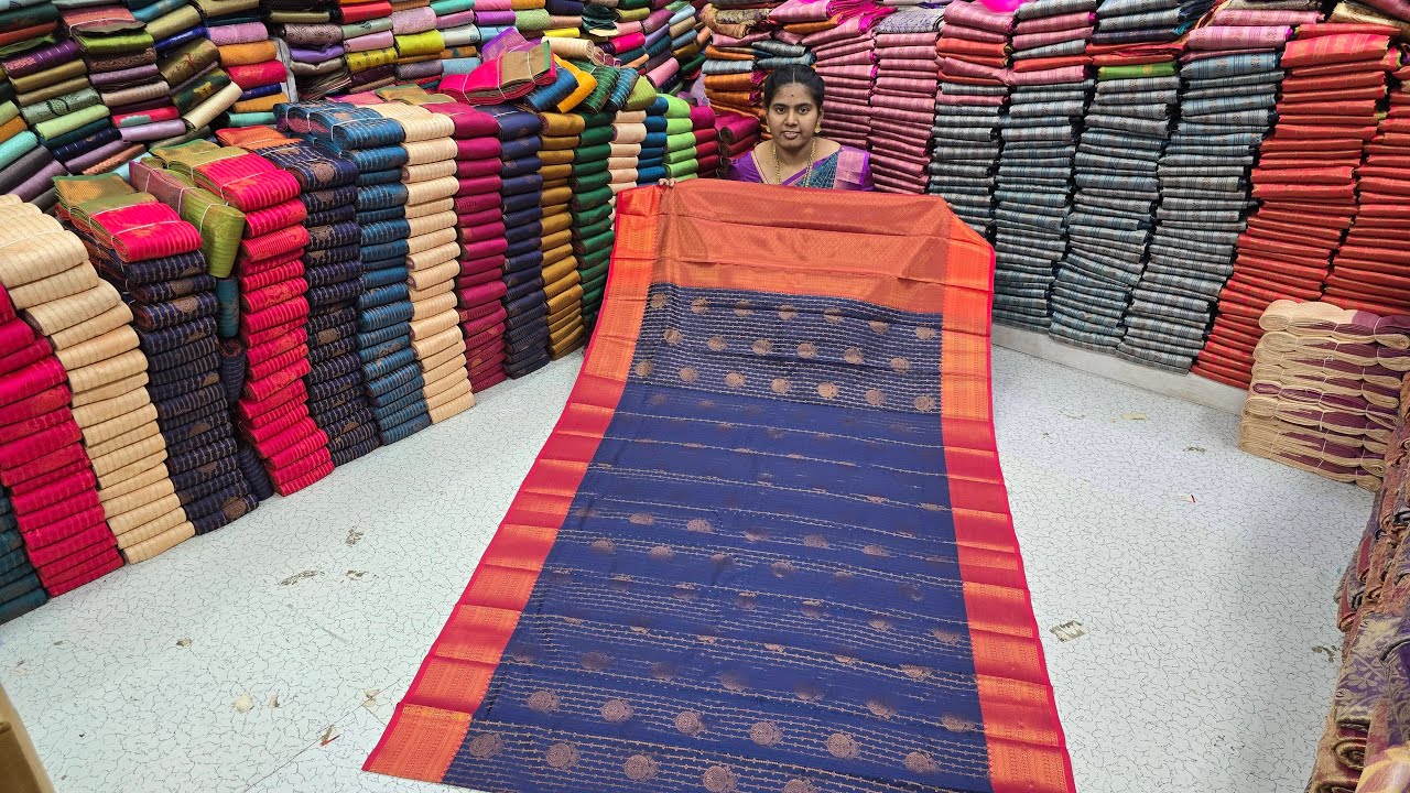 🔴Live| வைரஊசி SAREE COLLECTION பாக்கலாம் வாங்க🤩|Elampillai Sarees|🟢Order👉 8973734361
