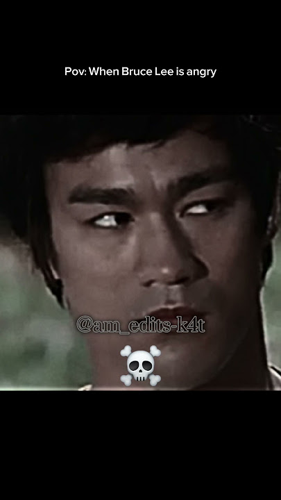 Pov: When Bruce Lee is angry 😡#edit#brucelee#legend#martialarts