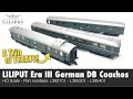 TRIO OF TREATS - Liliput Deutsche Bundesbahn coaches really