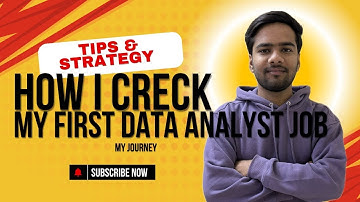 How I Landed My First Data Analyst Job Without Any Experience! 🚀| Tips & Strategies💡