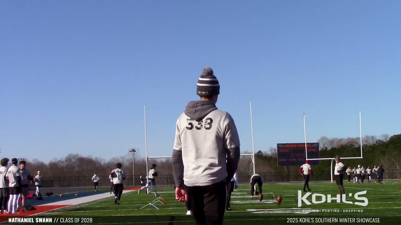 Nathaniel Swann   Kohl's 2025 Southern Winter Showcase   Highlight Video