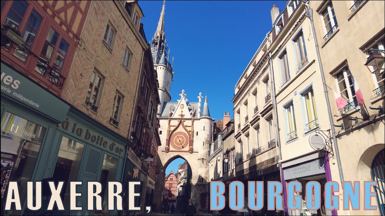 AUXERRE, Burgundy, FRANCE | 4K