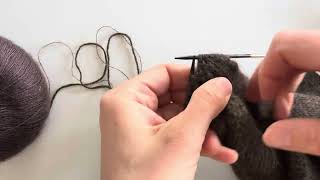 Decreases for double knitting