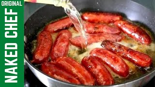 Chorizo a la Sidra | Tapas recipe | Chorizo sausage in Cider