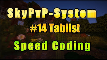 [SPEED CODING]: SkyPvP-System | #14 | TabList