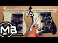 Electronica Squier Classic Vibe Vs Electronica Fender Mexico std