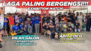 ADIT COCO VS DILA GALON || EXHIBITION MATCH SIAPAKAH PEMENANG NYA?!