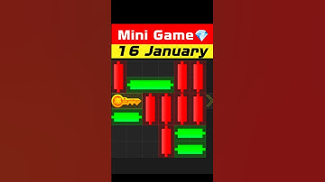 Hamster kombat mini game today | Hamster kombat mini game key | 16 January hamster kombat new key