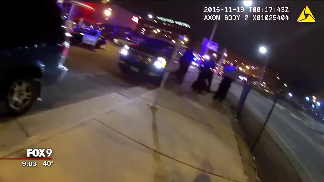 minnesota news shooting Footage shows Minneapolis police officer shoot into car
