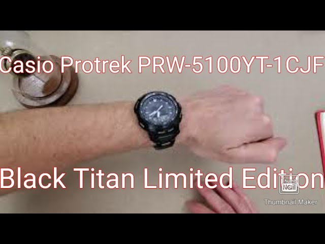 PROTREK Black Titan Limited PRW-2500YT-1JF プロトレック ブラック