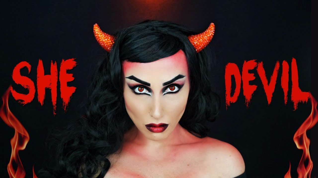 Female Devil Makeup