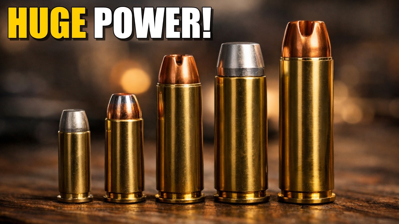 Пять самых смертоносных калибров револьверов 2026 года с шокирующим объявлением №1.