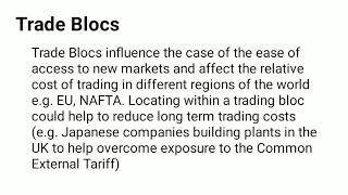 Unit 1 Session 4 Globalisation of Markets