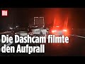 Lebensgefahr auf der A73 – Auto kracht in Unfallstelle auf der Autobahn
