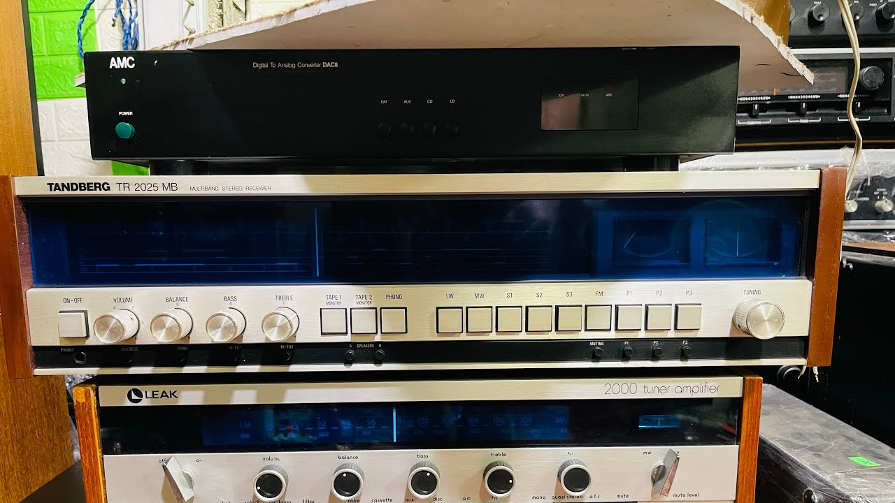 Ampli TANDBERG TR 2025MB đẹp nhức mắt_Sò than chân vàng_Đánh và ghép loa Âu Mỹ hay miễn bàn_❗️7tr5❗️