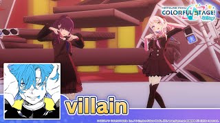 HATSUNE MIKU: COLORFUL STAGE! – villain by teniwoha 3DMV – Nightcord at 25:00 Resimi