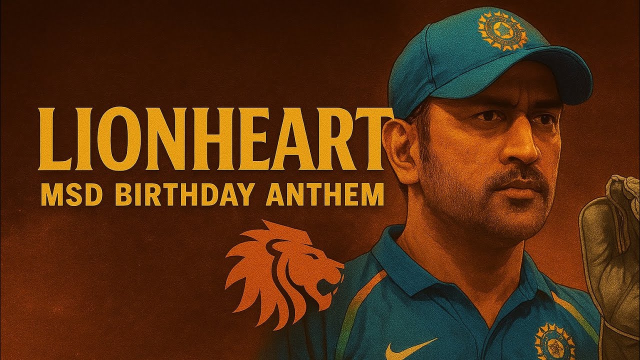 MS Dhoni Birthday Anthem | Telugu Hindi English Fusion 2025 