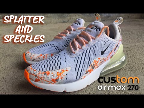 Custom AIR MAX 270's !! - Jordan Vincent 