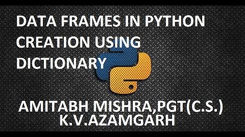 Creating DataFrame using Dictionary of Series and List of Dictionary