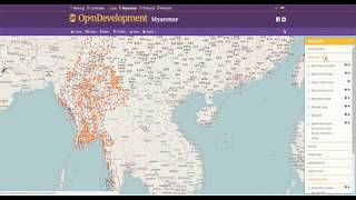 Open Development Myanmar: Map Layers screenshot 1