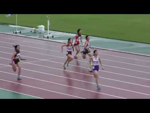 18 秋田県陸上競技選手権 女子4 100mr 決勝 Youtube