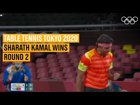 Sharath Kamal wins a thriller | #Tokyo2020 Highlights
