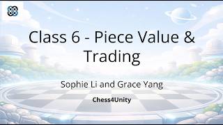 C4U Beginner Chess Class (Summer Session): 6 - Piece Value, Trading