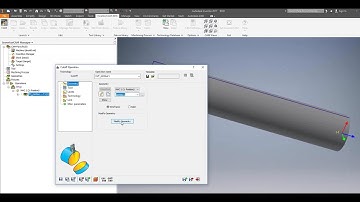 InventorCAM Introductory Video 20   Cutoff Toolpath Partoff
