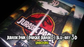 Jurassic Park Parque Jurásico Blu Ray 3D - Unboxing