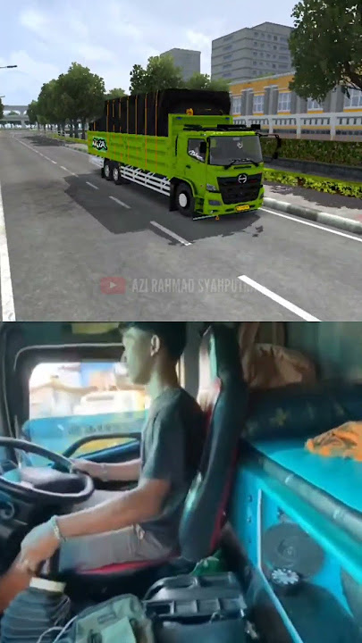 THIS IS WHAT IT LOOKS LIKE IF YOU LEARN TO DRIVE A TRUCK WITH A FRIEND...👆😅