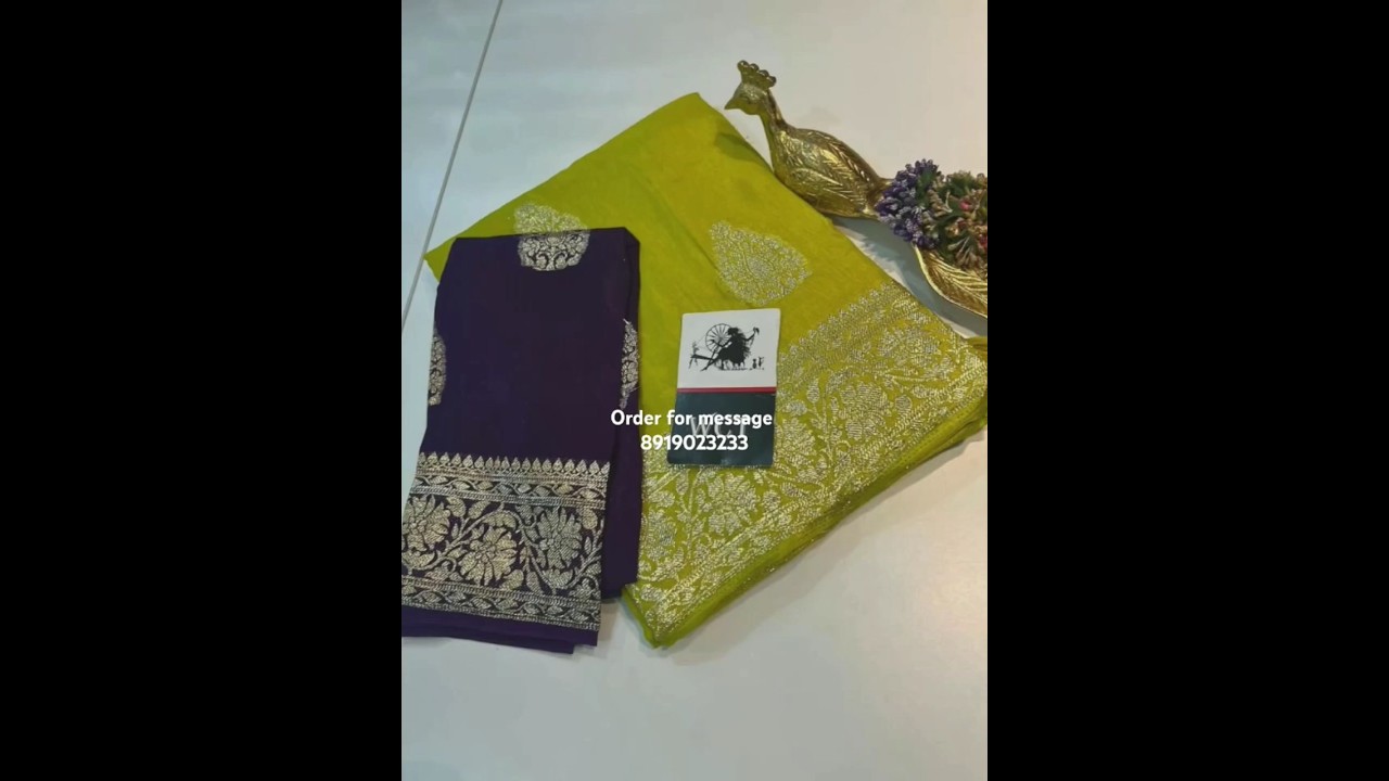 pure viscose dola silk saree price: 1099/- please do subscribe 