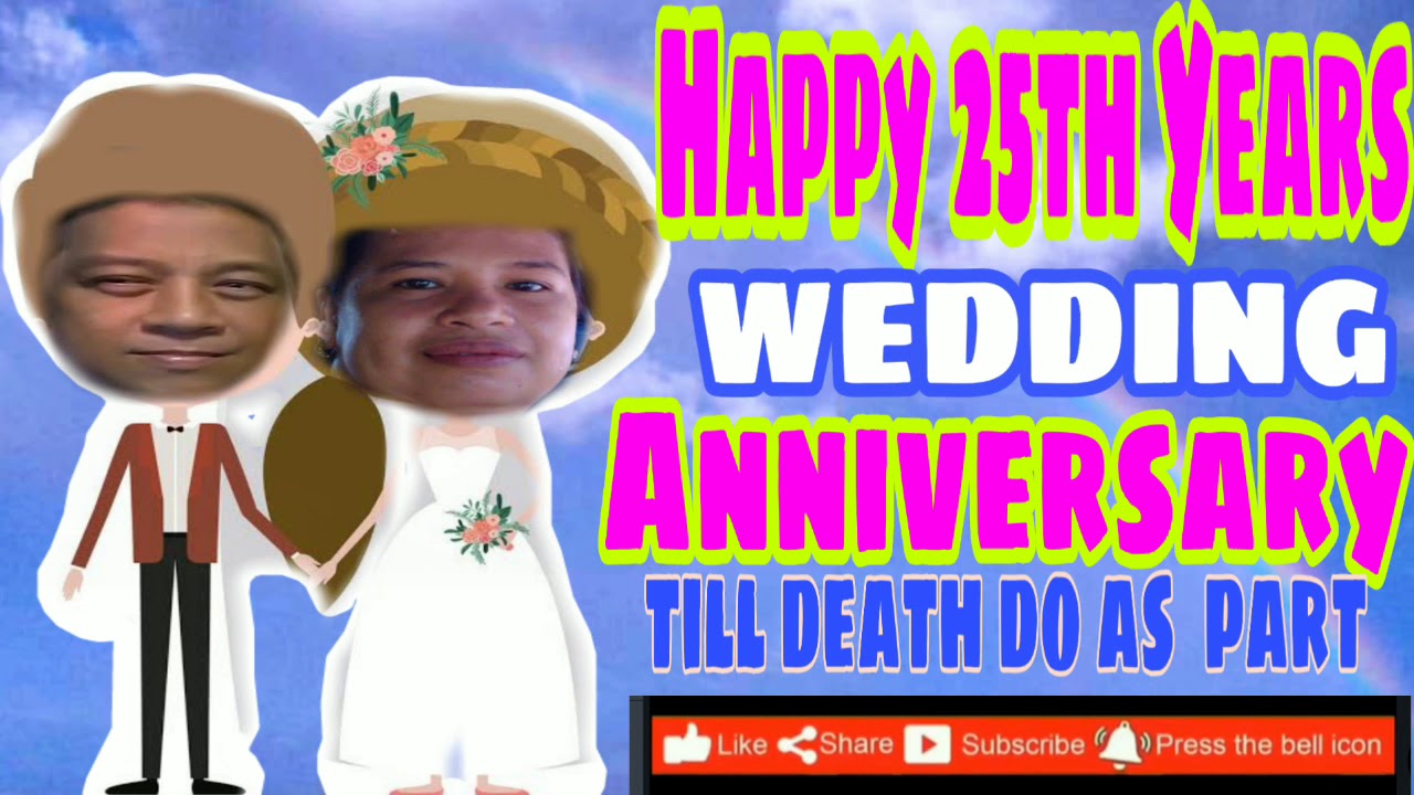 25 YEARS SILVER WEDDING ANNIVERSARY ME AND MY WIFE, A SIMPLE