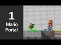 Mari0 - Super Mario našel Portal gun #1 | Multiplayer let&#39;s play