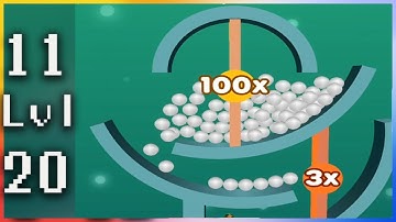 Split Balls 3D - Gameplay Walkthrough - Levels 11-20